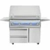 Twin Eagles TE1BQ42RS 42-Inch Eagle One Freestanding Gas Grill With Deluxe Cart With Rotisserie And Infrared Sear Zone
