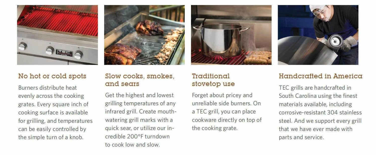 TEC Patio 1 FR Infrared Built-In Gas Grill, 26-Inches 7 TEC Patio 1 FR Infrared Built-In Gas Grill, 26-Inches - Image 5