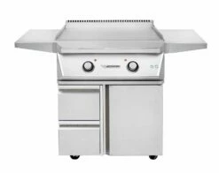 Twin Eagles TETG30-C Teppanyaki Griddle On Cart With Drawers And Door