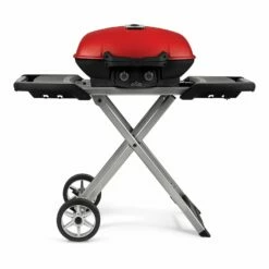 Napoleon TQ285X-RD-1-A TravelQ 285 Portable Grill With Scissor Cart, Propane