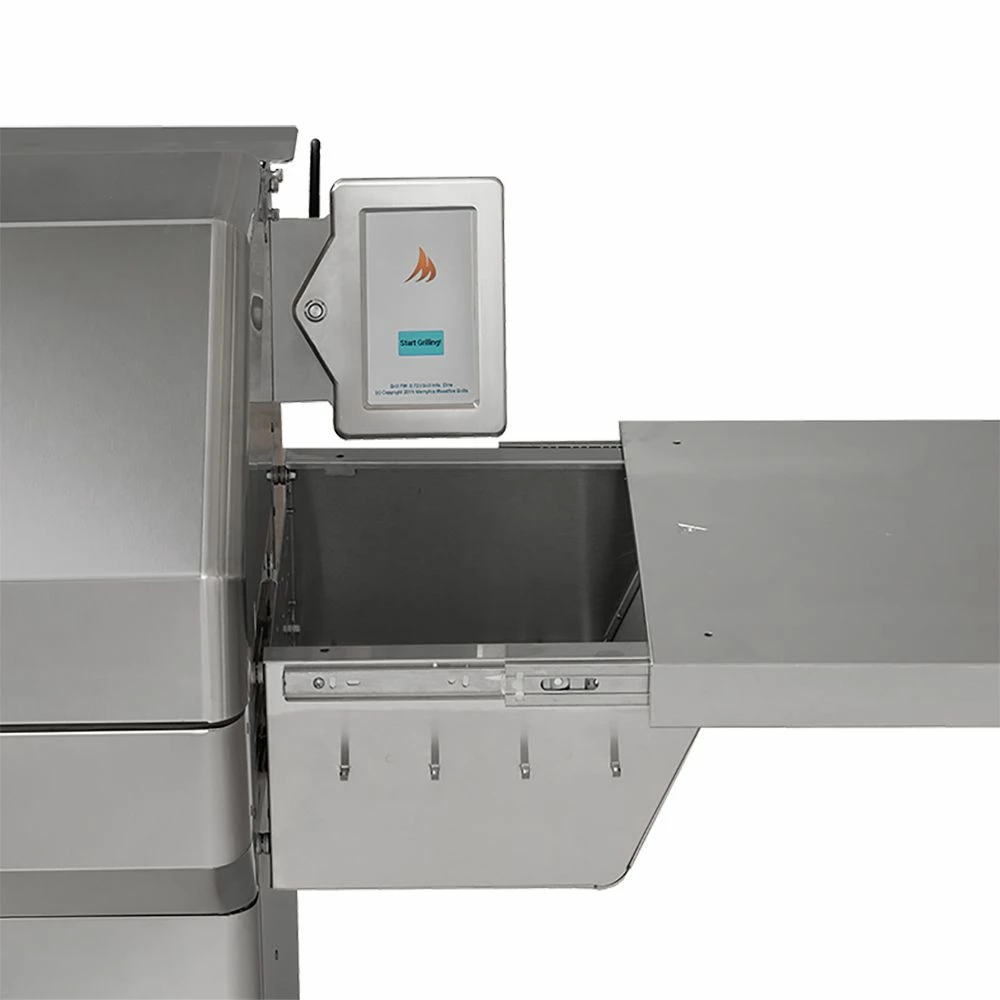 Memphis Grills VG0001S-ITC3 Pro ITC3 Freestanding Wood Fire Pellet Smoker Grill, Wi-Fi Controlled, 304 SS Alloy 6 Memphis Grills VG0001S-ITC3 Pro ITC3 Freestanding Wood Fire Pellet Smoker Grill, Wi-Fi Controlled, 304 SS Alloy - Image 4