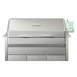 Memphis Grills VGB0002S-ITC3 Elite ITC3 Built-In Wood Fire Pellet Smoker Grill, Wi-Fi Controlled, 304 SS Alloy