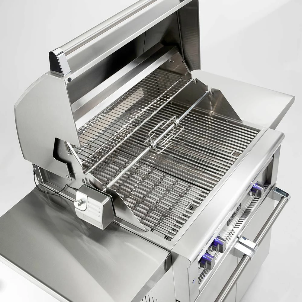 Viking 5 Series Stainless Steel Cart Gas Grill With ProSear Burner & Rotisserie, 30-Inch (VQGFS530) 7 Viking 5 Series Stainless Steel Cart Gas Grill With ProSear Burner & Rotisserie, 30-Inch (VQGFS530) - Image 5