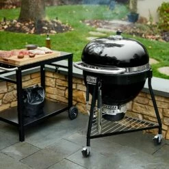 Weber Summit Kamado E6 Freestanding Charcoal Grill, 24-Inch (WEB-18201001) -KICKASS GRILLS Sales web 18201001 c 05 22