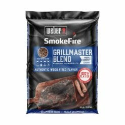 Weber All-Natural Hardwood Pellets, GrillMaster Blend, 20lb (WEB-190001)