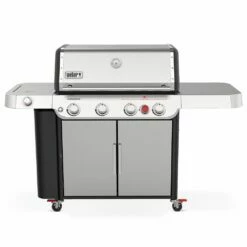 Weber Genesis 4-Burner Freestanding Gas Grill With Sear Burner And Side Burner (WEB-E-S-435)