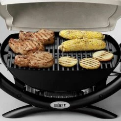 Weber Q1000 Portable Propane Gas Grill On Scissor Cart (WEB-50060001-WEB-6557) -KICKASS GRILLS Sales web 50060001 feat a 05 22 1