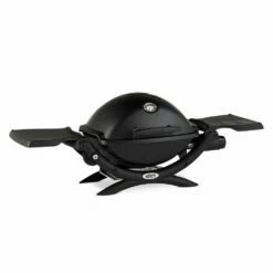 Weber Q1200 Portable Propane Gas Grill With Side Tables (WEB-Q1200) -KICKASS GRILLS Sales web 51010001 c 05 22