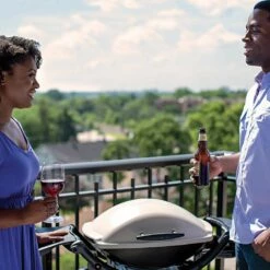 Weber Q2000 Portable Propane Gas Grill With Side Tables On Scissor Cart (WEB-53060001-WEB-6557) -KICKASS GRILLS Sales web 53060001 ls a 05 22 1