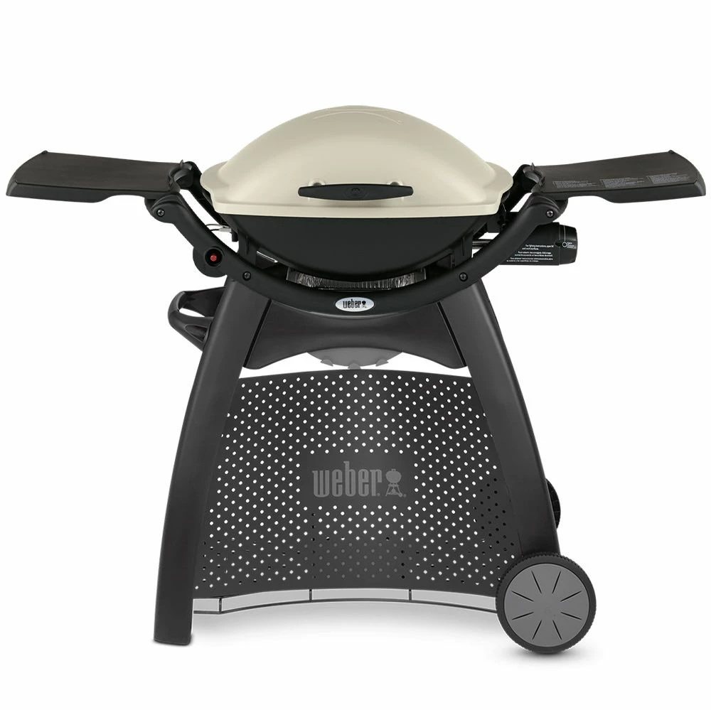 Weber Q2200 Portable Propane Gas Grill With Side Tables On Q Cart (WEB-54060001-WEB-6525) 3 Weber Q2200 Portable Propane Gas Grill With Side Tables On Q Cart (WEB-54060001-WEB-6525)