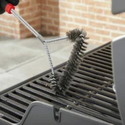 Weber 18-Inch Three-Sided Grill Brush (WEB-6278) -KICKASS GRILLS Sales web 6278 c 05 22