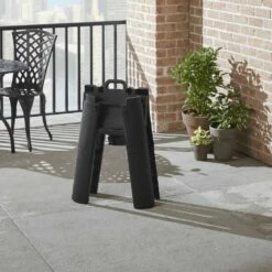 Weber Lumin Compact Stand With Side Table (WEB-6618) -KICKASS GRILLS Sales web 6618 d 04 23