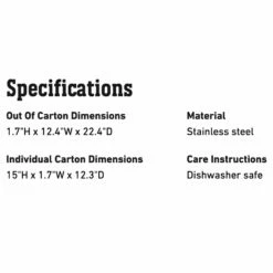 Weber Stainless Steel Pizza Paddle (WEB-6691) -KICKASS GRILLS Sales web 6691 spec a 05 22