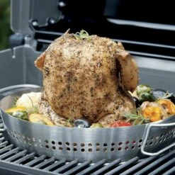 Weber Gourmet BBQ System Poultry Roaster (WEB-8838) -KICKASS GRILLS Sales web 8838 e 05 22